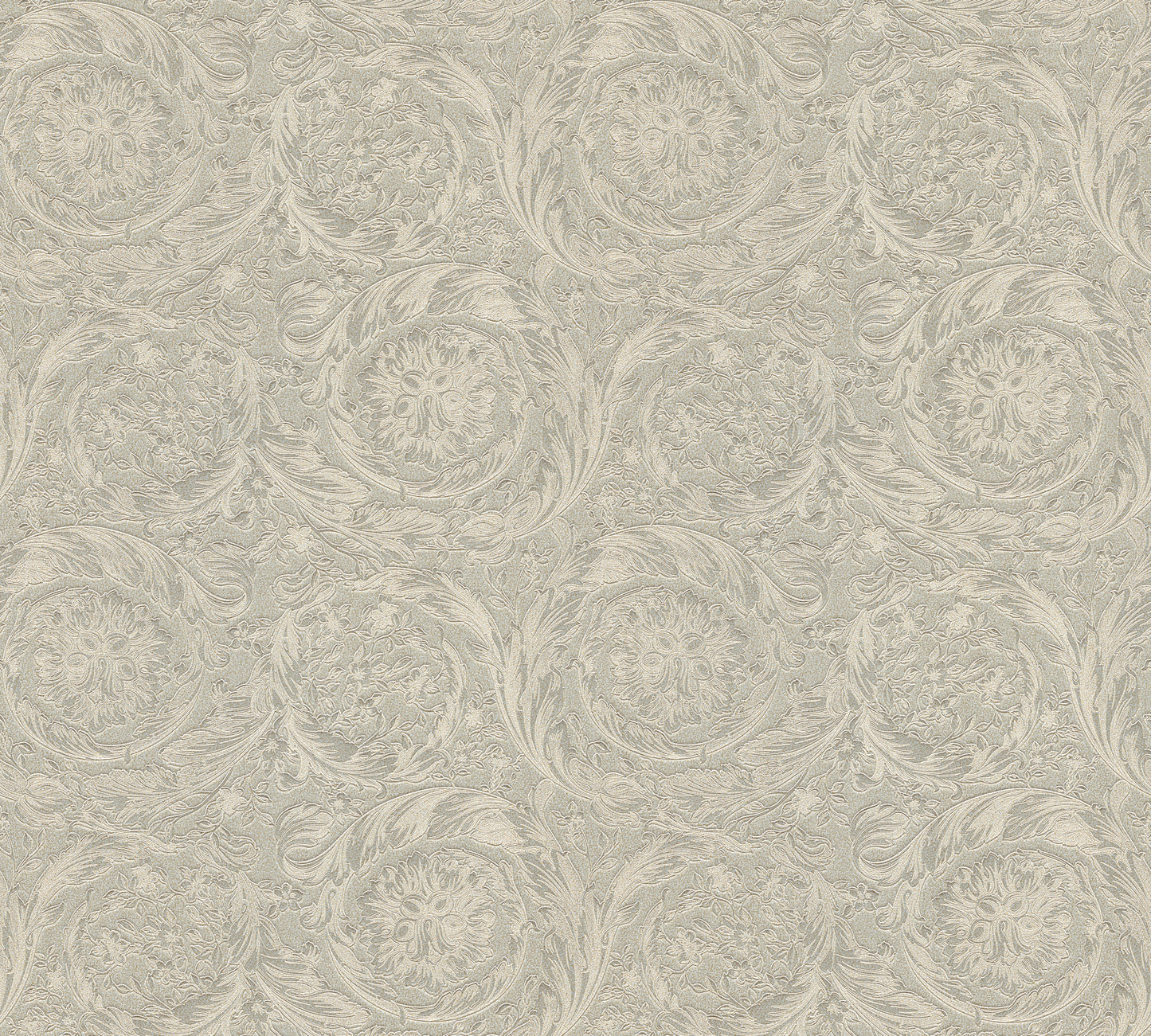 Versace Barocco Grau Silber - 10,05 m x 0,70 m