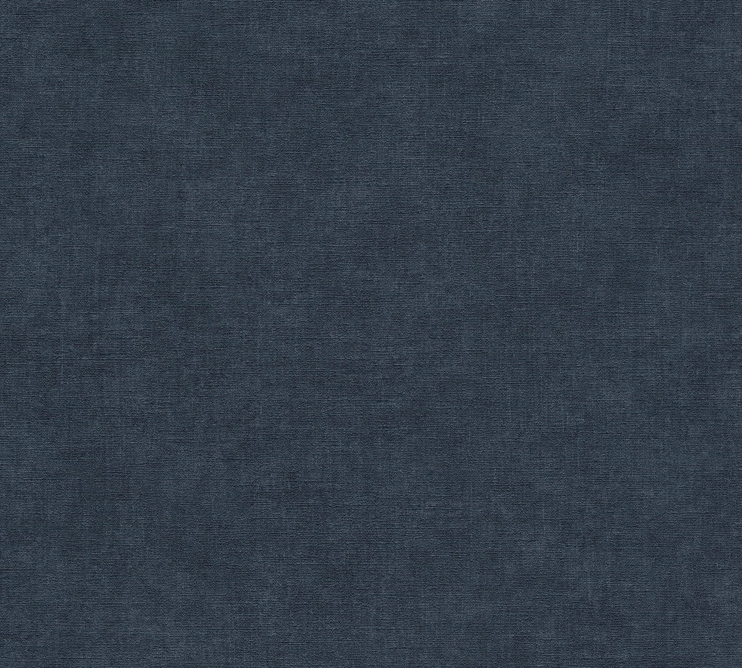 Mustertapete Leinen Marineblau Dunkel - 10,05 m x 0,53 m