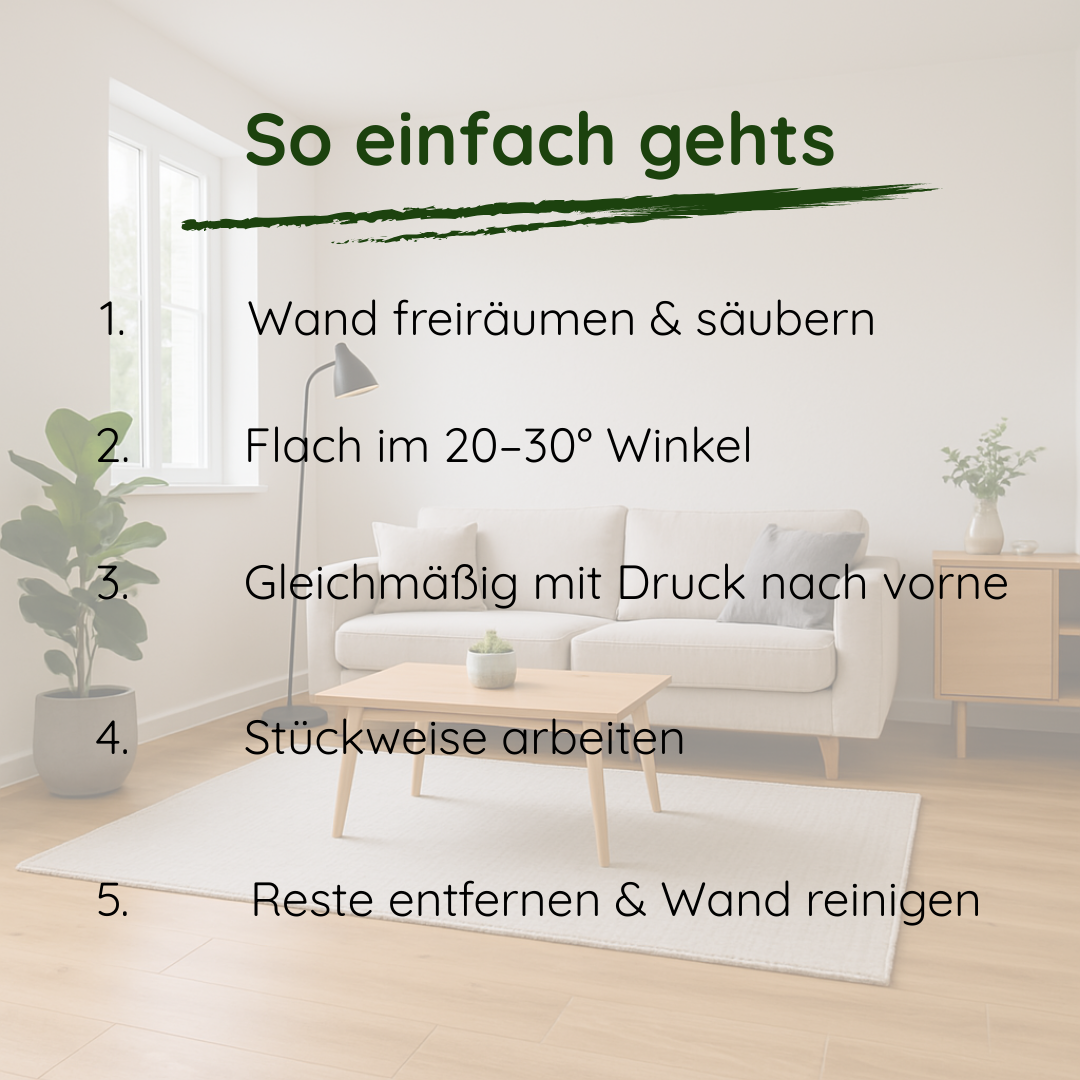 Schaber Renovierung Innen Außen – 10 cm Stahlklinge Veluxis®