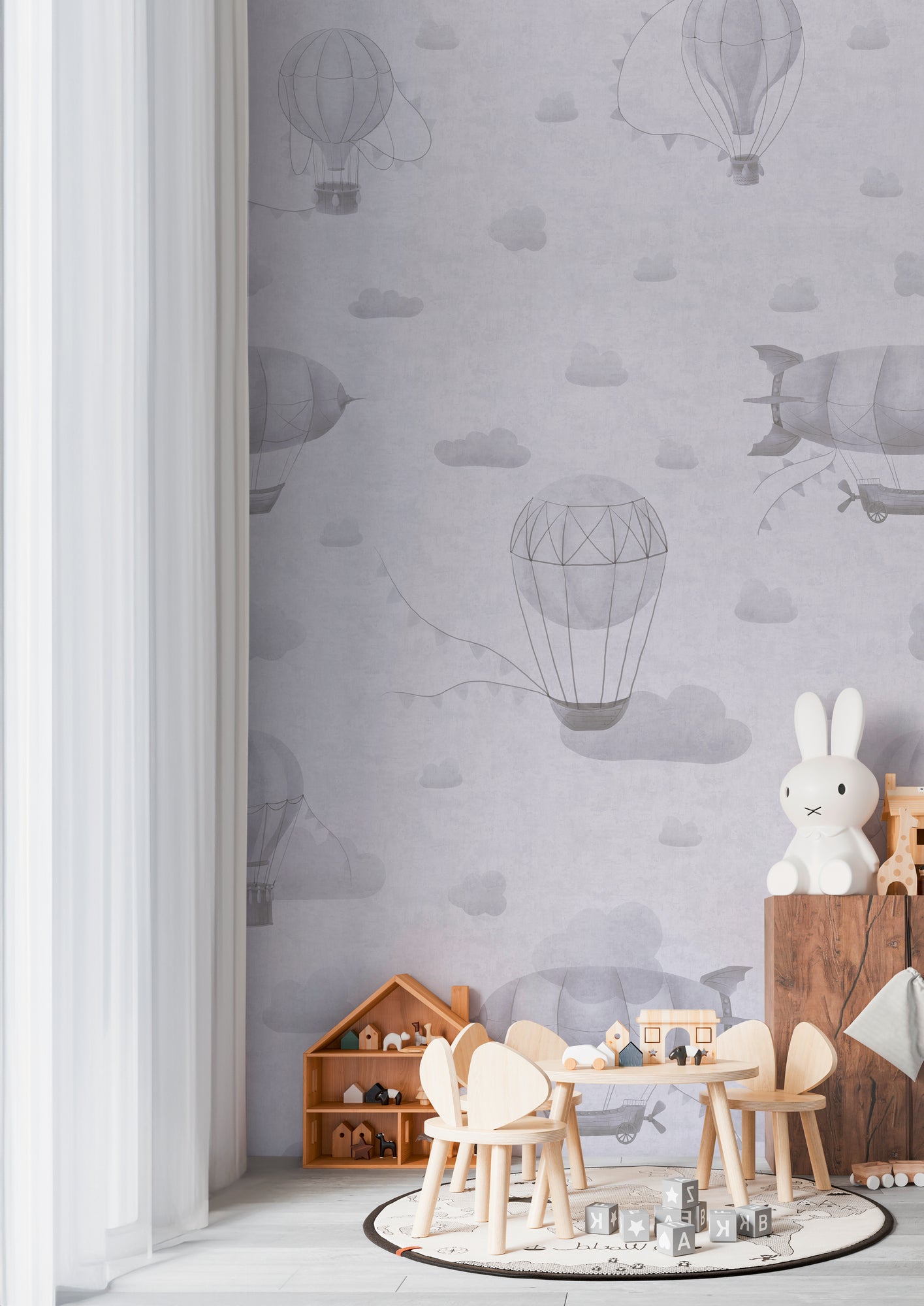 Fototapete Heißluftballons - 1,59 m x 2,80 m