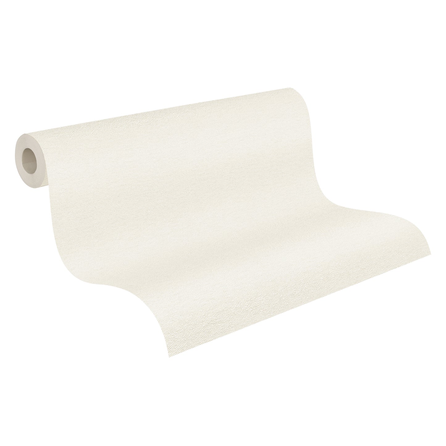Mustertapete Leinen-Optik Hellbeige - 10,05 m x 0,53 m