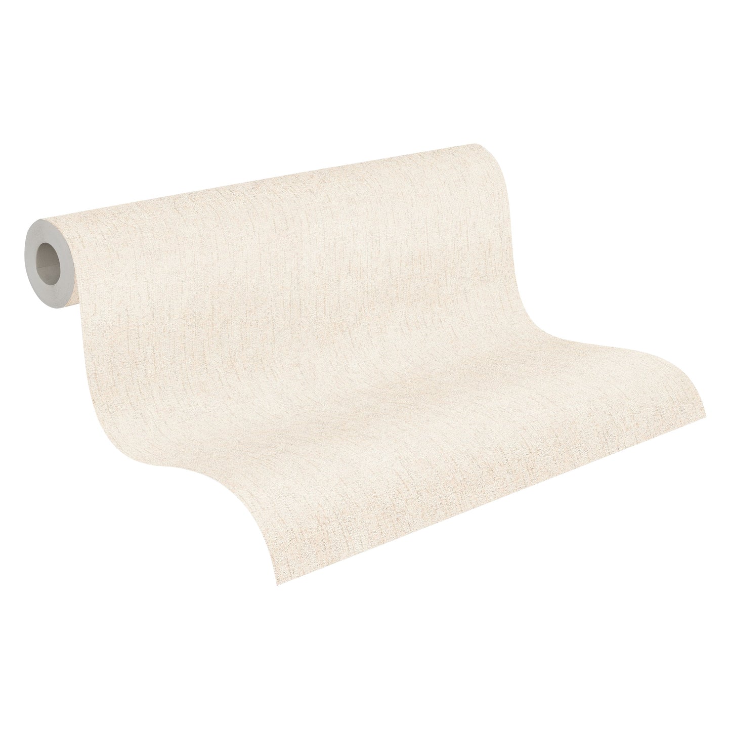 Mustertapete Putz-Optik Elfenbein-Creme - 10,05 m x 0,53 m