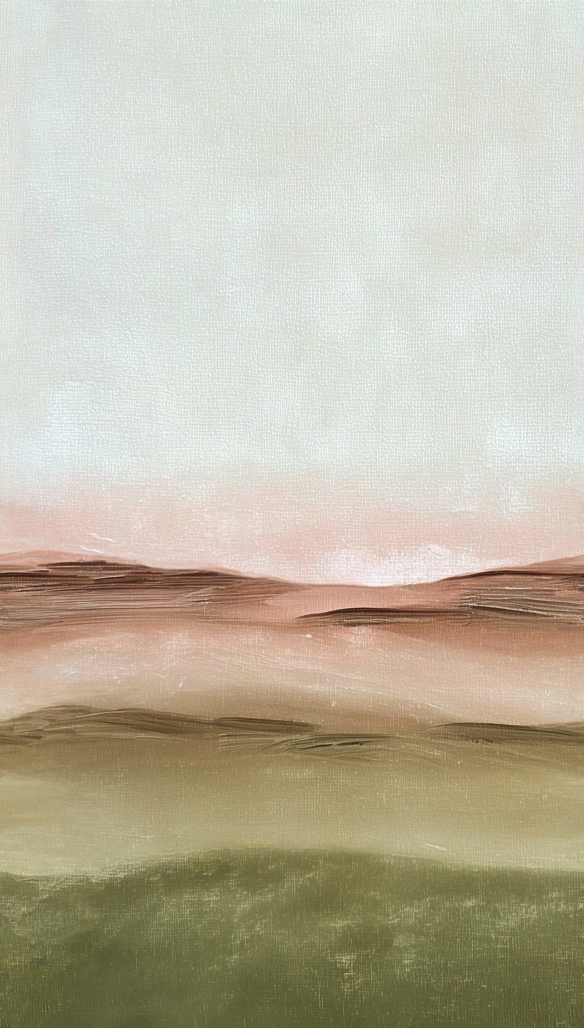 Fototapete Landschaft Grün Beige - 1,59 m x 2,80 m