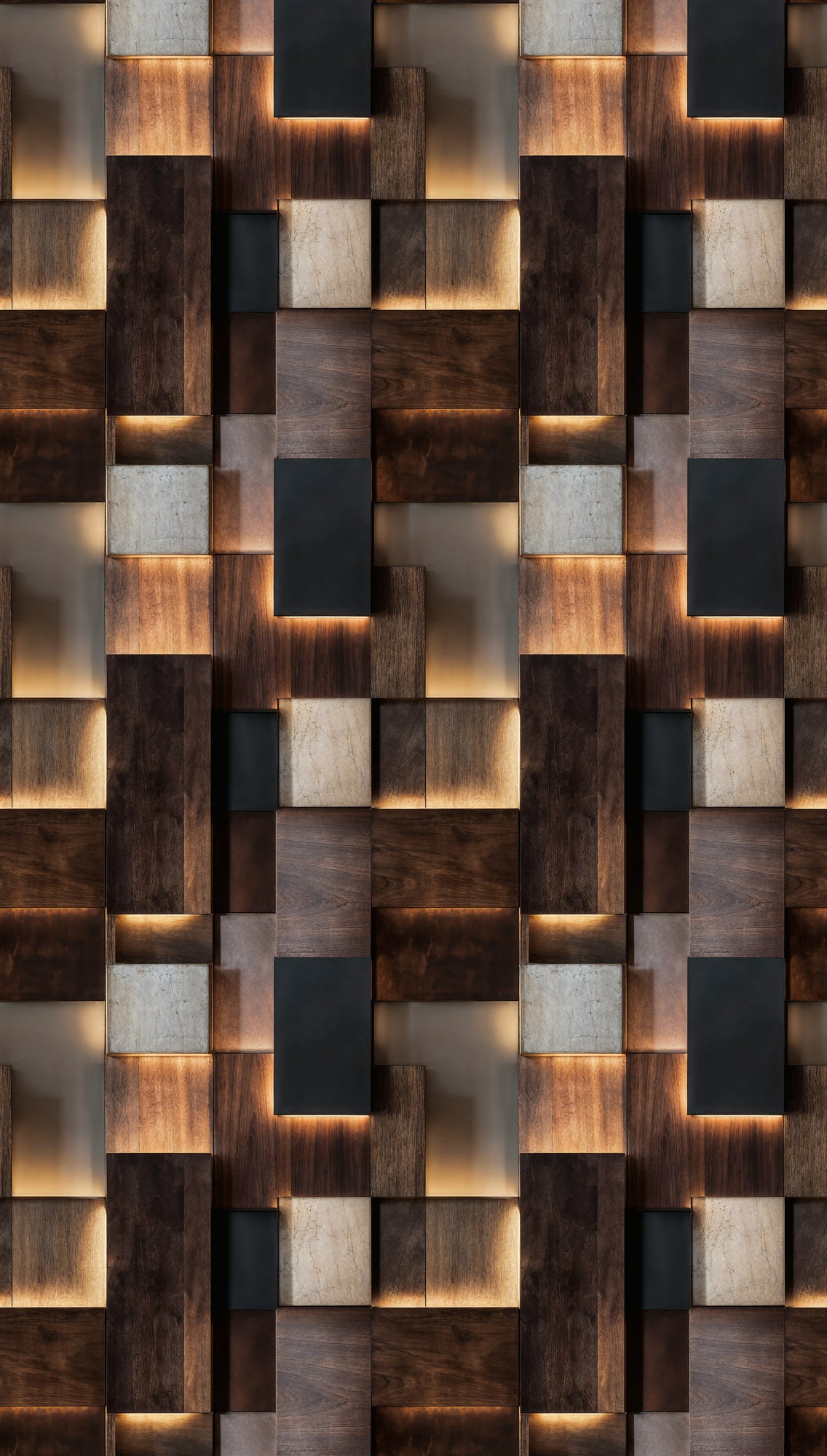 Fototapete Holz Braun - 1,59 m x 2,80 m