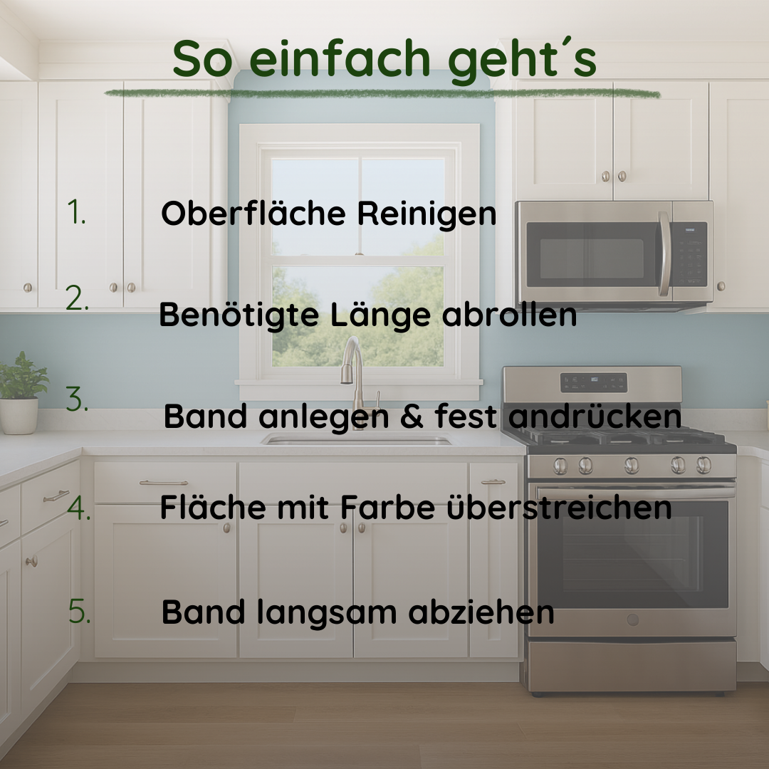 Veluxis® Flachkreppband 50mm – Reißfest & Nassfest