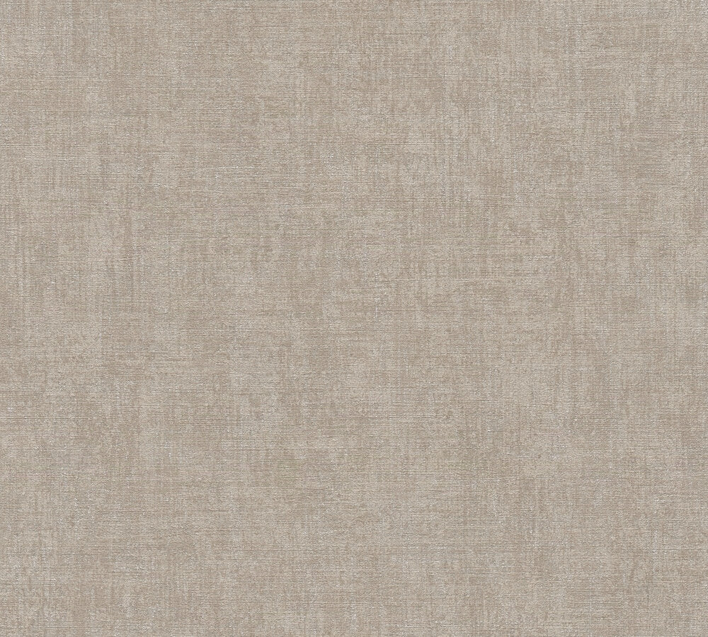 Strukturtapete Vintage-Gewebe Taupe