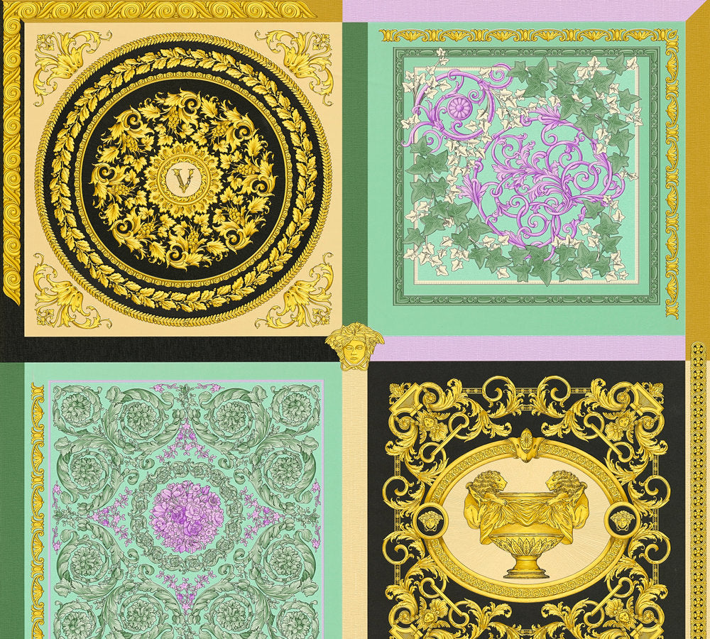 Versace Gold Grün - 10,05 m x 0,70 m