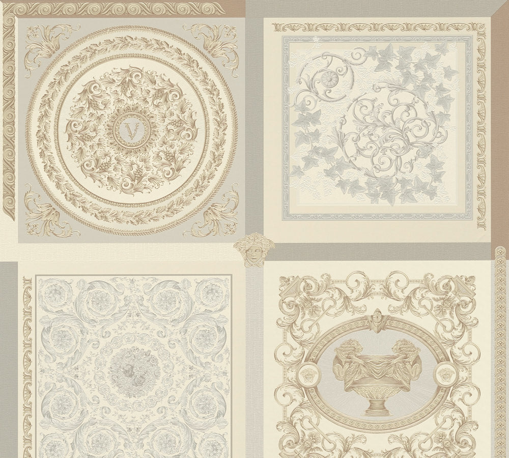 Versace Grau Beige - 10,05 m x 0,70 m