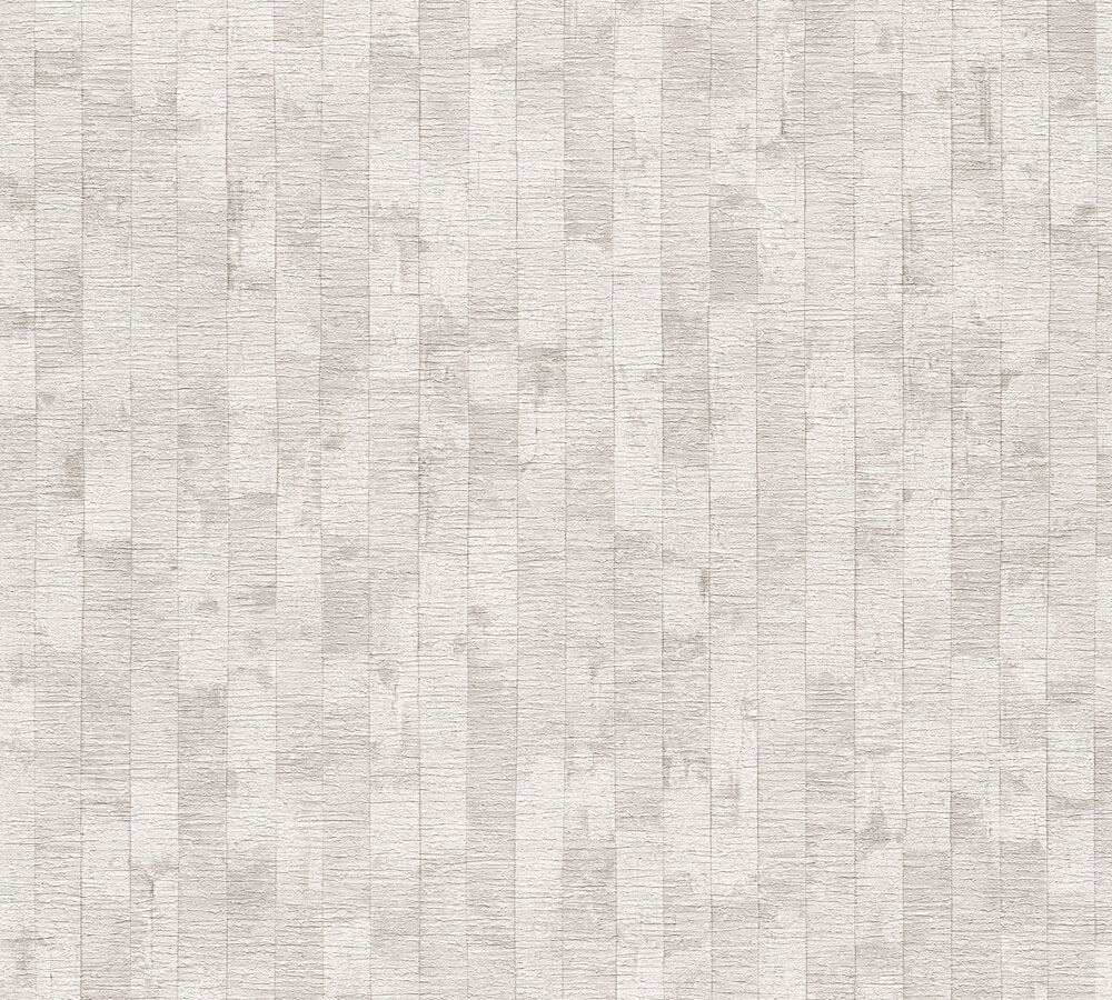Strukturtapete Holzpaneele Lichtgrau
