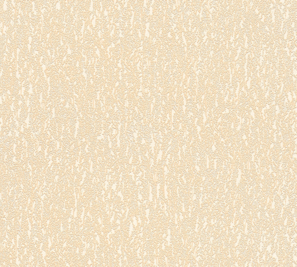 Strukturtapete Natur-Struktur Apricot-Beige