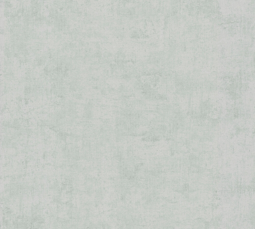 Strukturtapete Vintage-Textur Mint-Grau