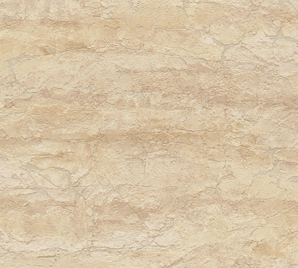Strukturtapete Antik-Putz Beige