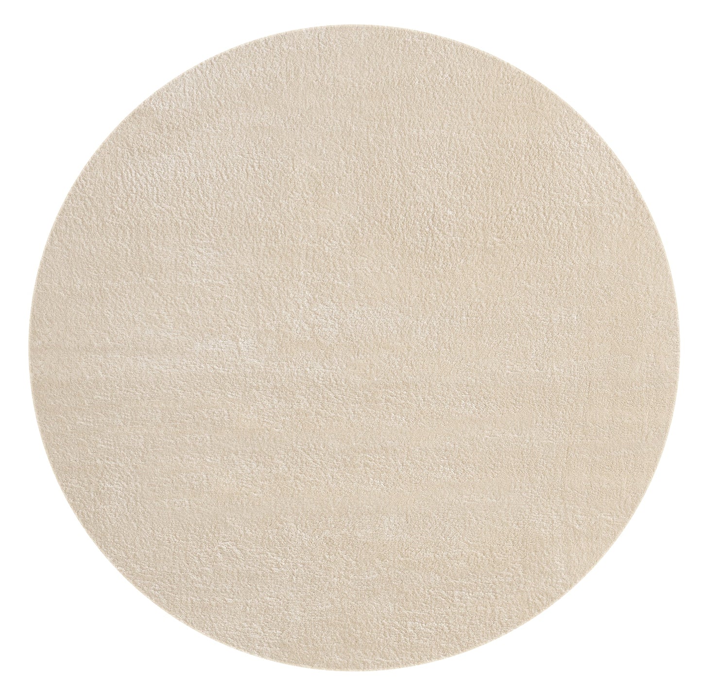 Teppich Lichtschimmer Beige rund - 200cm x 200cm
