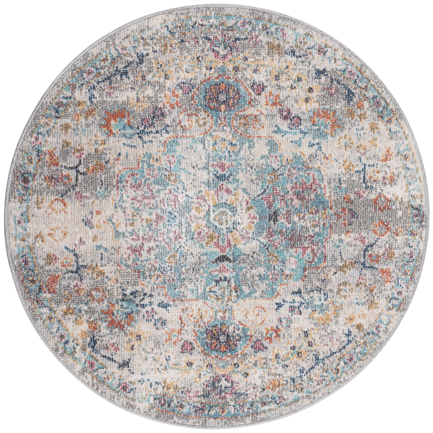 Teppich Orientgeschichte Multi rund - 120cm x 120cm