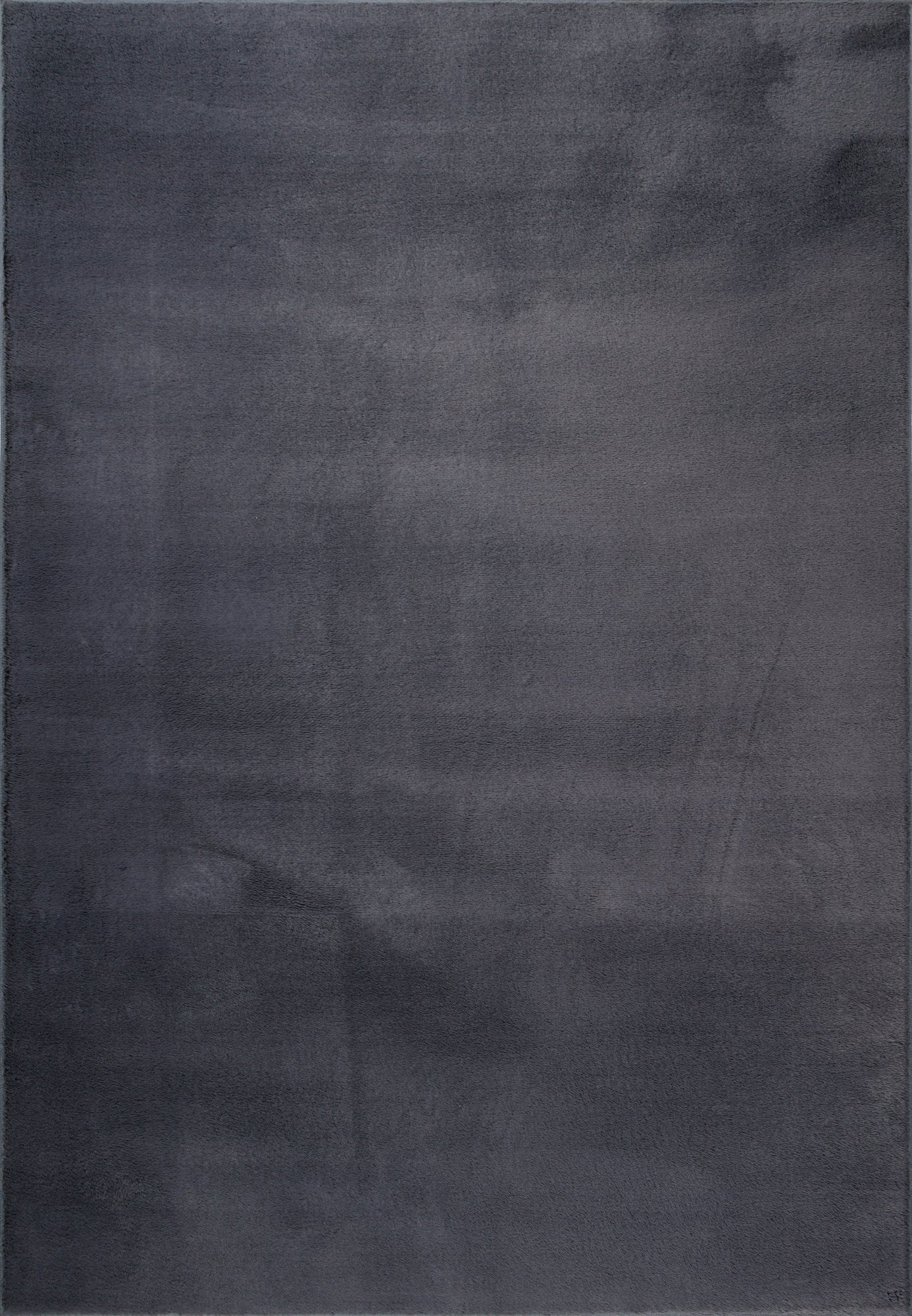 Teppich Edelflorglanz Anthrazit rechteckig - 140cm x 70cm