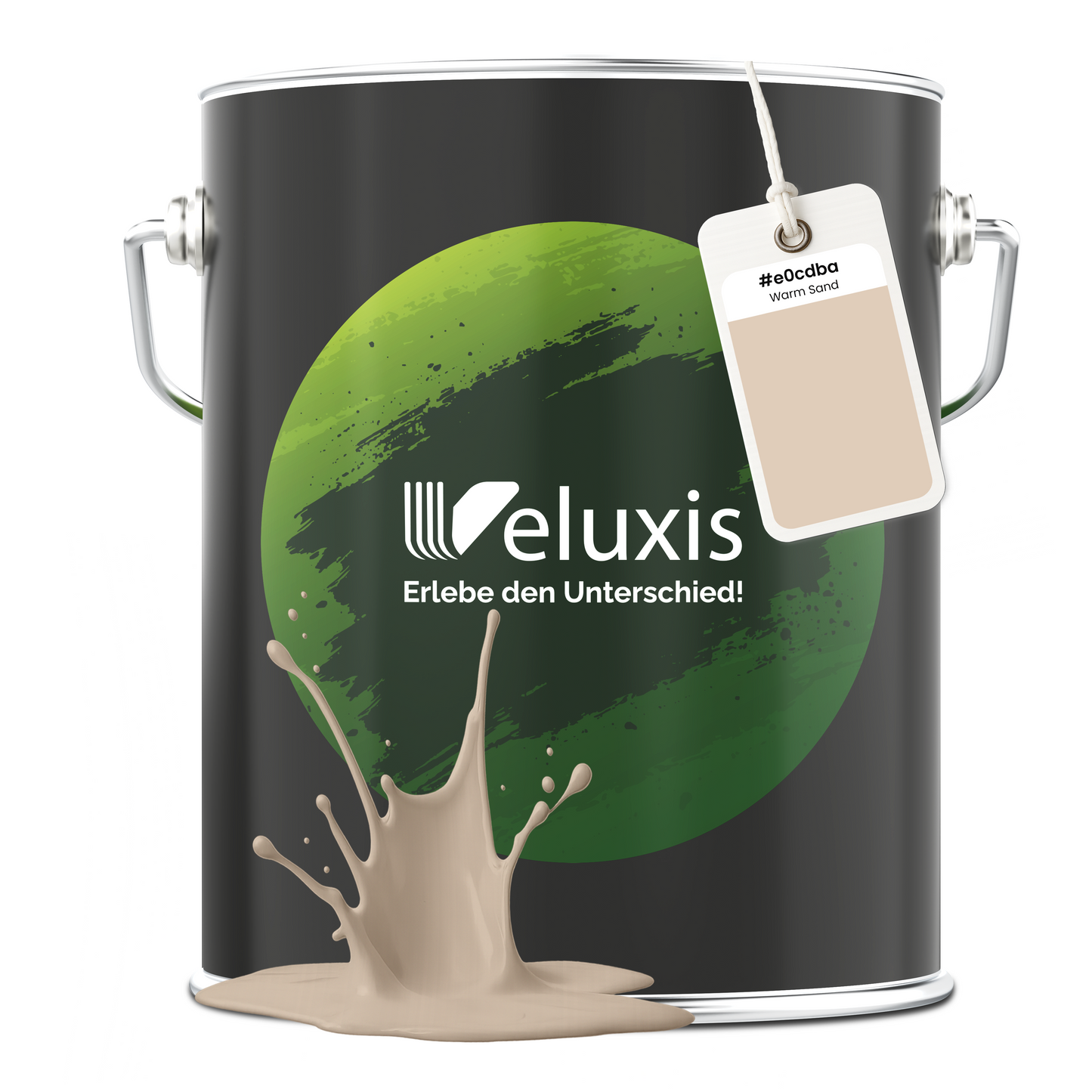 Veluxis® Wandfarbe Warm Sand -Premium Beige