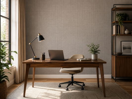 Tapete im Homeoffice