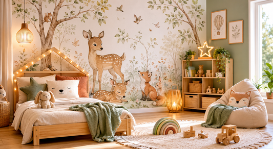 Kinderzimmer-Tapete