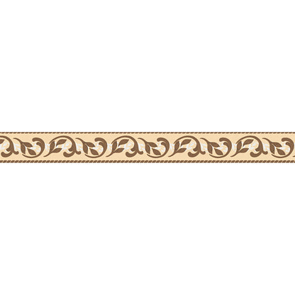 Only Borders 10 Dekobordüre selbstklebend Braun Beige 10,05 m x 0,05 m