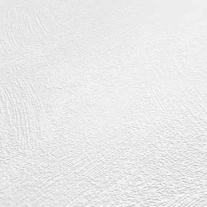 Black und White Schaum-Vliestapete Weiß 10,05 m x 0,53 m
