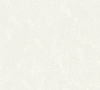 Black und White Schaum-Vliestapete Weiß 10,05 m x 0,53 m