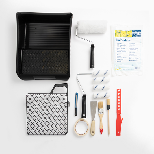 Pinsel Set 15-teilig Kunstborsten Holzgriff – von Veluxis®