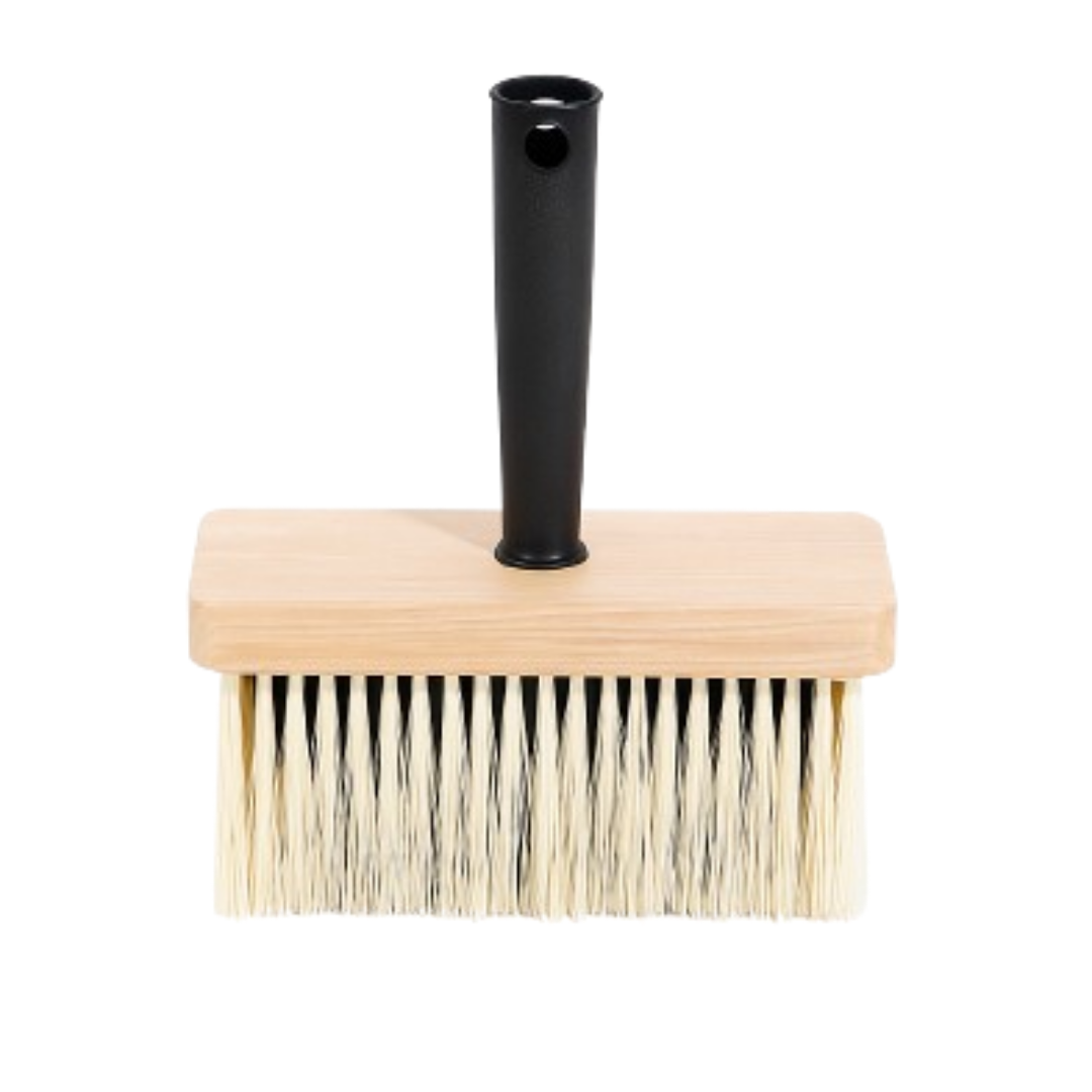 Deckenbürste 17 x 7 cm Synthetikborsten Holzkörper – von Veluxis®