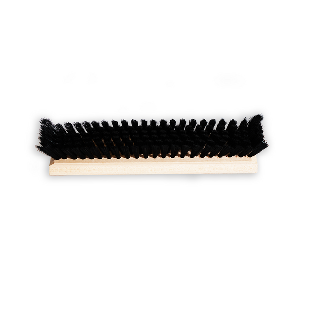 Tapezierbürste 23,5 x 6 cm Kunstborsten Holzgriff – von Veluxis®