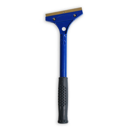 Tapeten- & Bodenschaber 10 cm Stahlklinge Blau Schwarz – von Veluxis®
