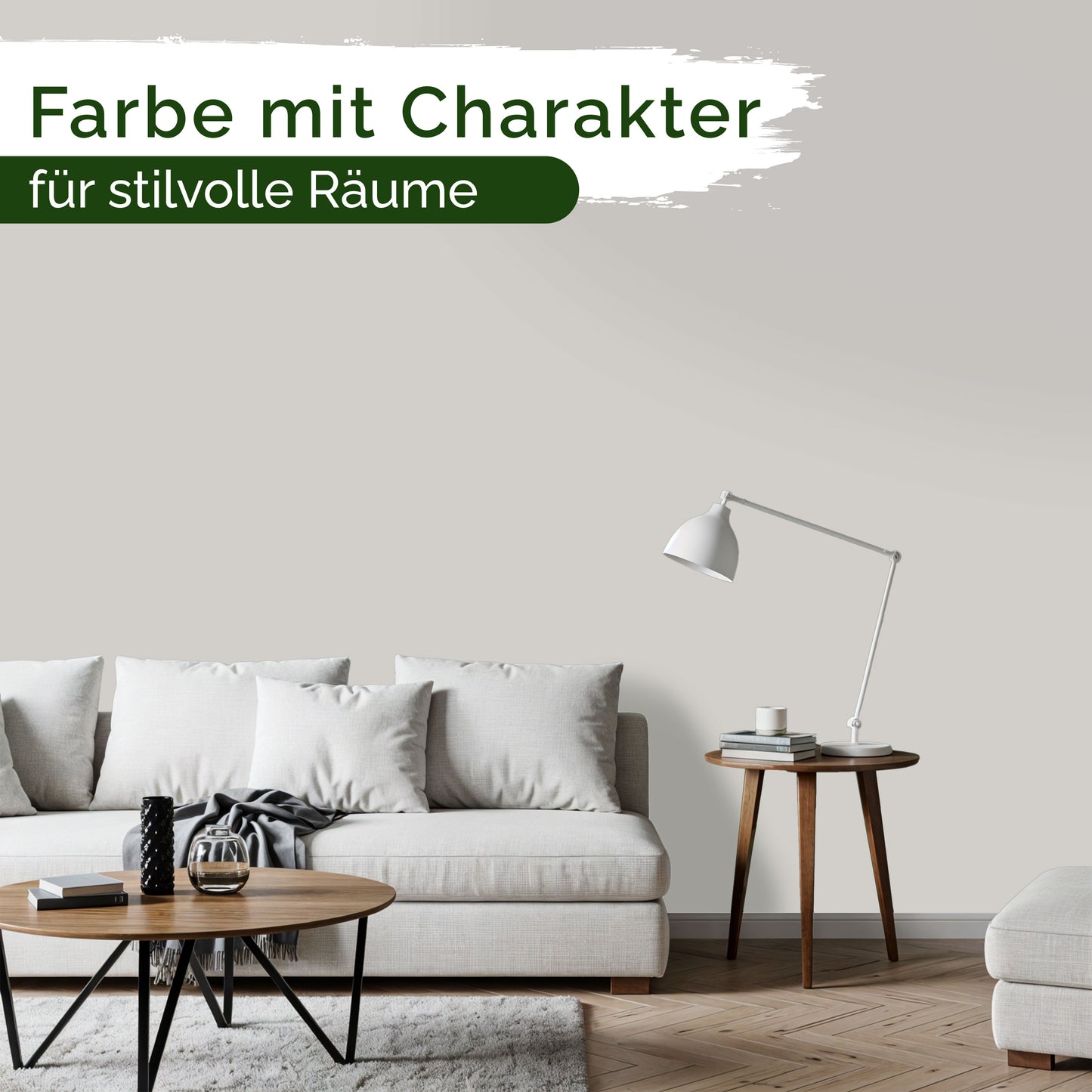 Veluxis® Premium Wandfarbe Ivory Dust 1L 2,5L 5L
