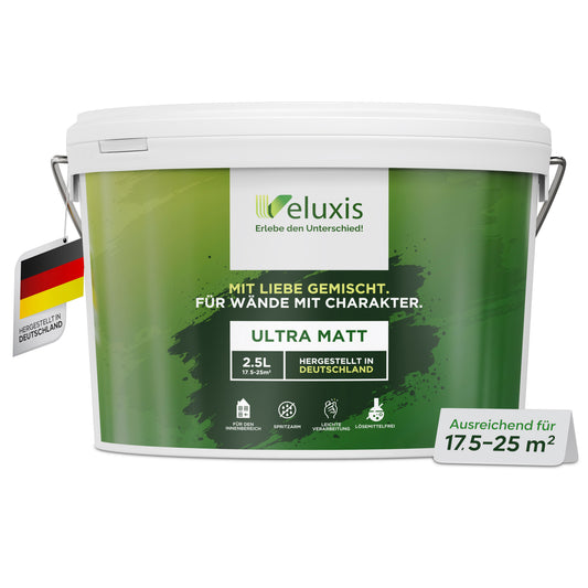 Wandfarbe Weiß – Universal Weiß von Veluxis®