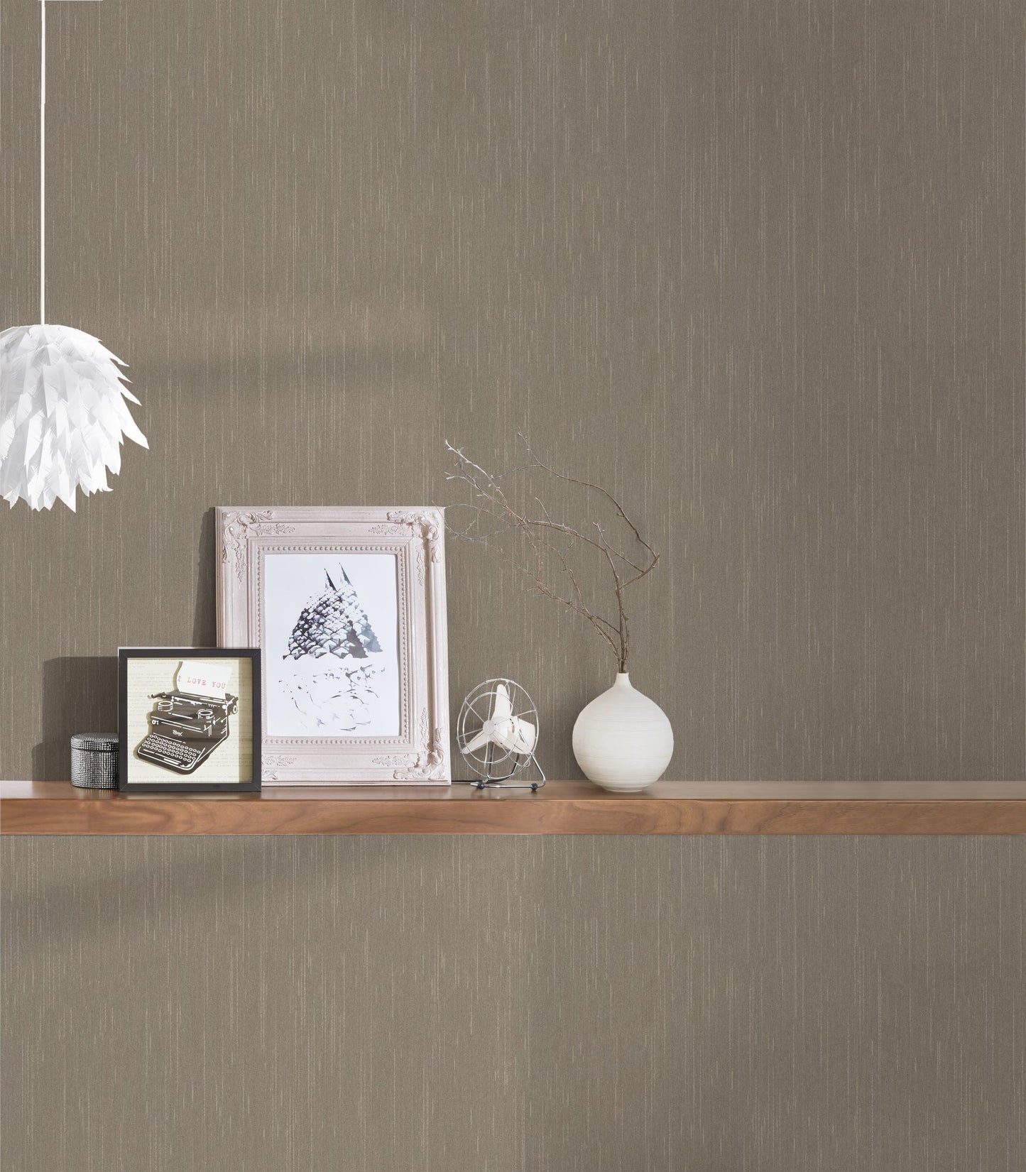 Haute Couture2 Vlies-Textiltapete Braun 10,05 m x 0,53 m