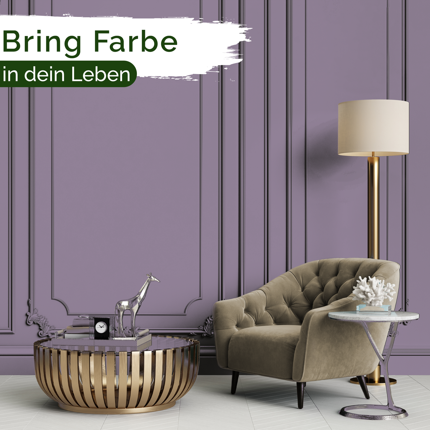 Veluxis® Universal Wandfarbe Artful Aubergine 2,5L 5L