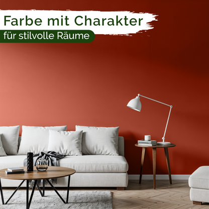 Veluxis® Premium Wandfarbe Clay Brick 1L 2,5L 5L