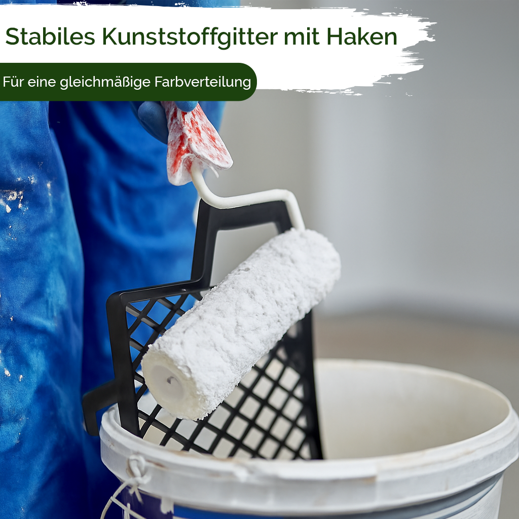 Veluxis® Abstreifgitter 22 x 25 cm Rautenförmige Gitterstruktur
