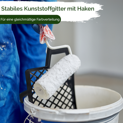 Veluxis® Abstreifgitter 22 x 25 cm Rautenförmige Gitterstruktur