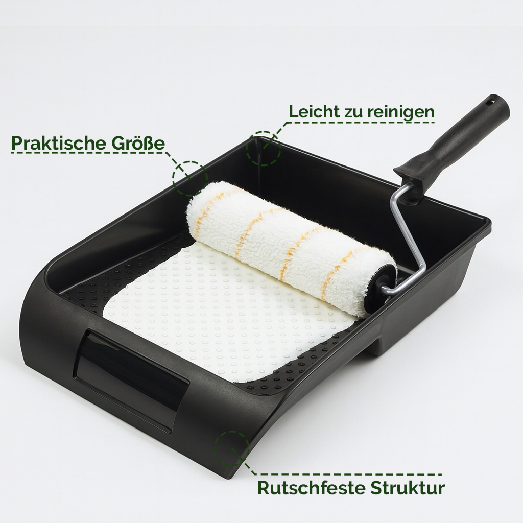 Veluxis® Farbwanne 32 x 36 cm mit Abstreiffläche