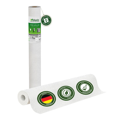 Vliestapete Premium - Textiloptik in Querstruktur