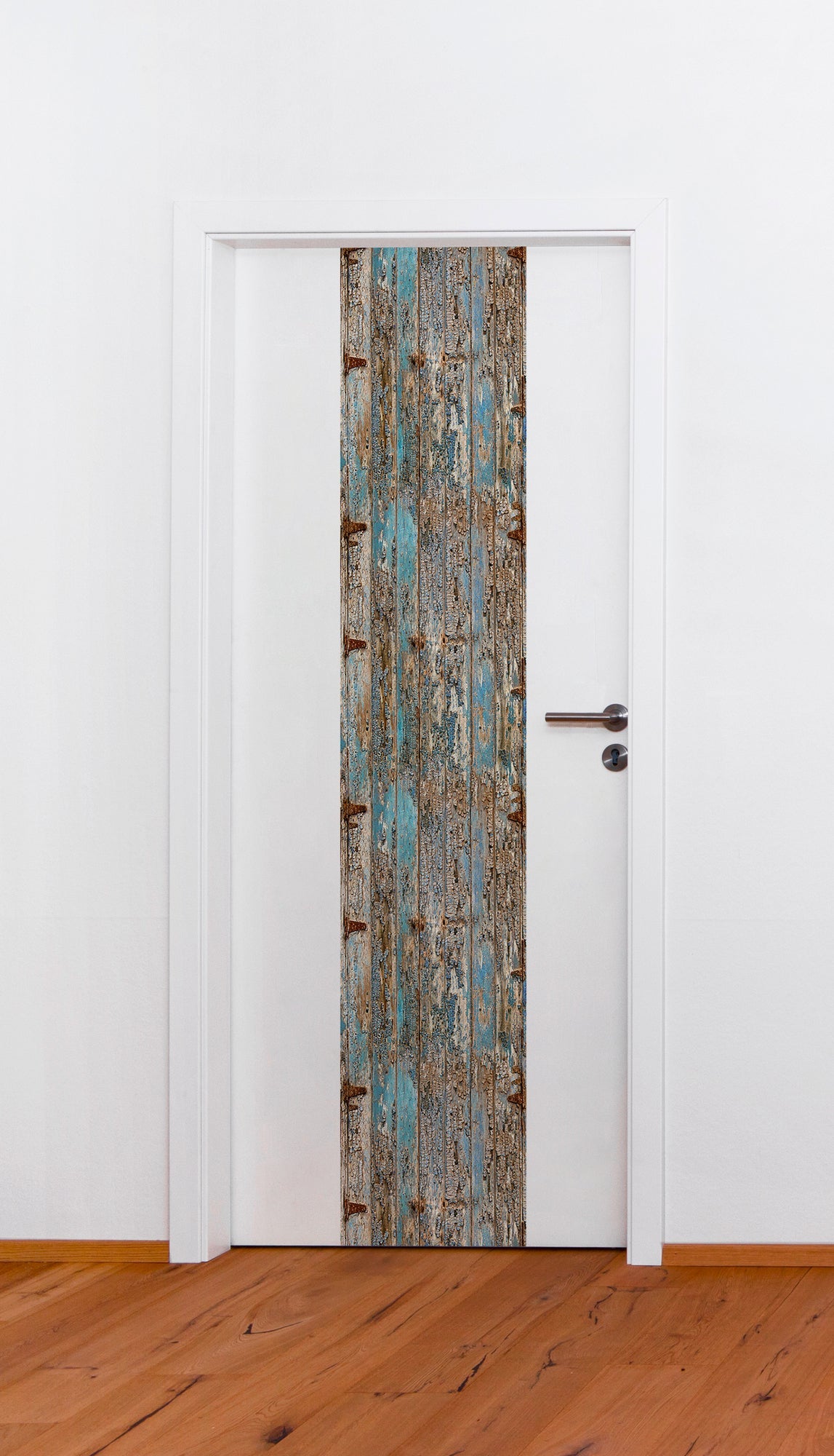 Livingwalls Pop Up Panel 2 selbstklebend Blau Beige Grau 2,50 m x 0,35 m