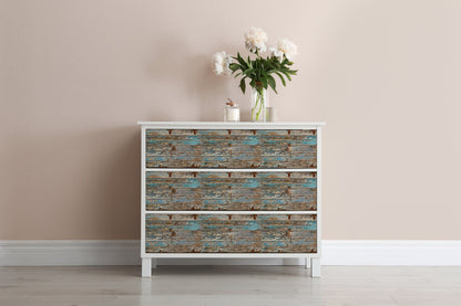 Livingwalls Pop Up Panel 2 selbstklebend Blau Beige Grau 2,50 m x 0,35 m