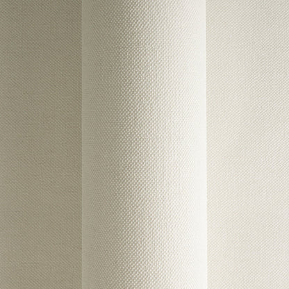 Mustertapete Textiloptik Hellbeige - 10,05 m x 0,53 m