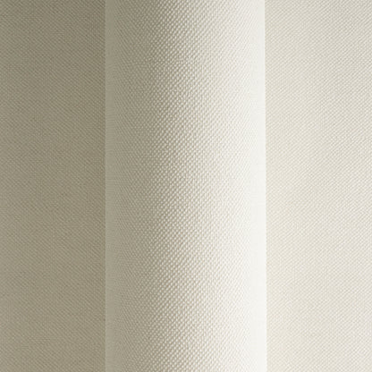 Mustertapete Textiloptik Hellbeige - 10,05 m x 0,53 m