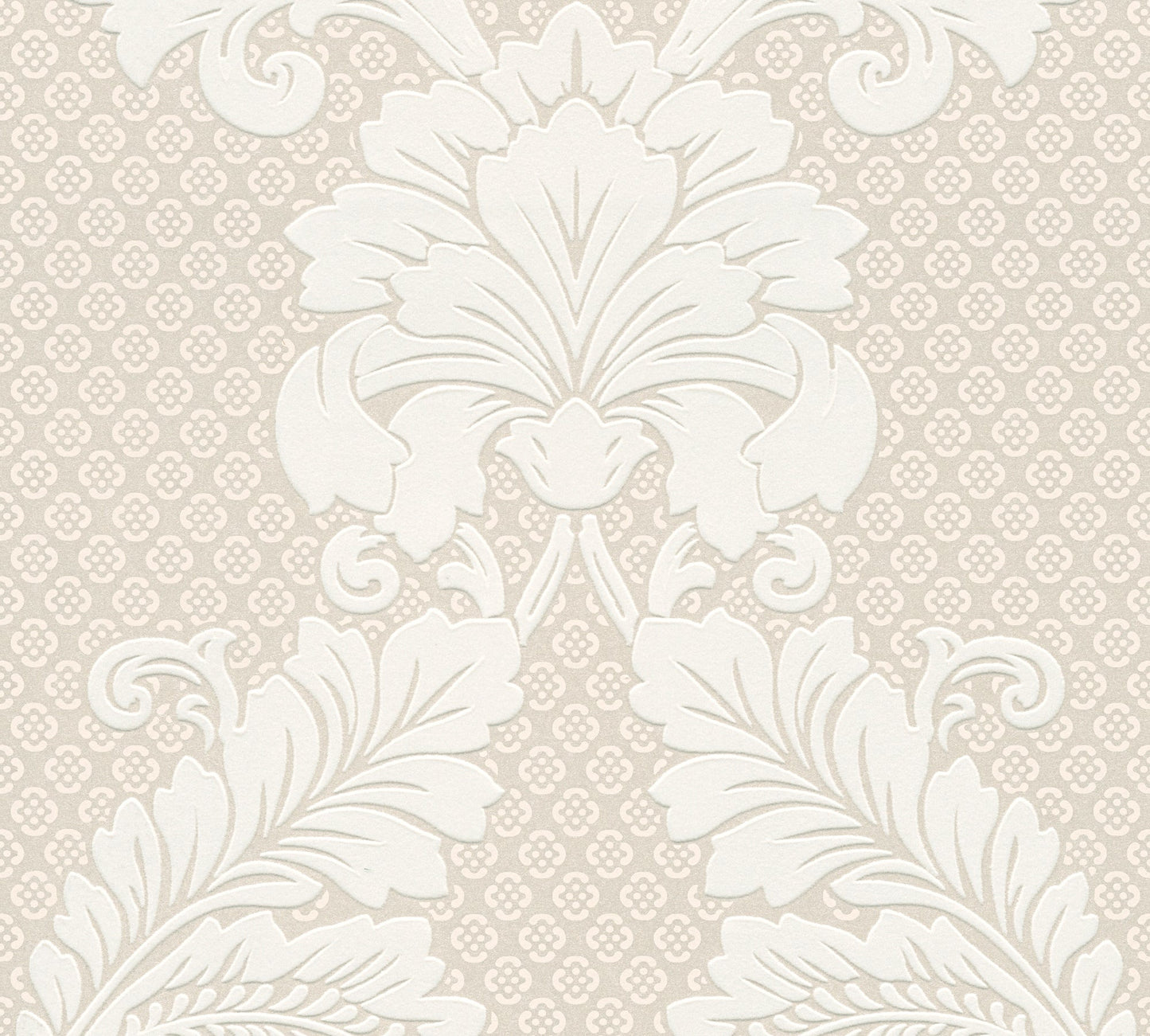 Architects Paper Luxury wallpaper Luxus Flocktapete Creme Bronze 10,05 m x 0,52 m