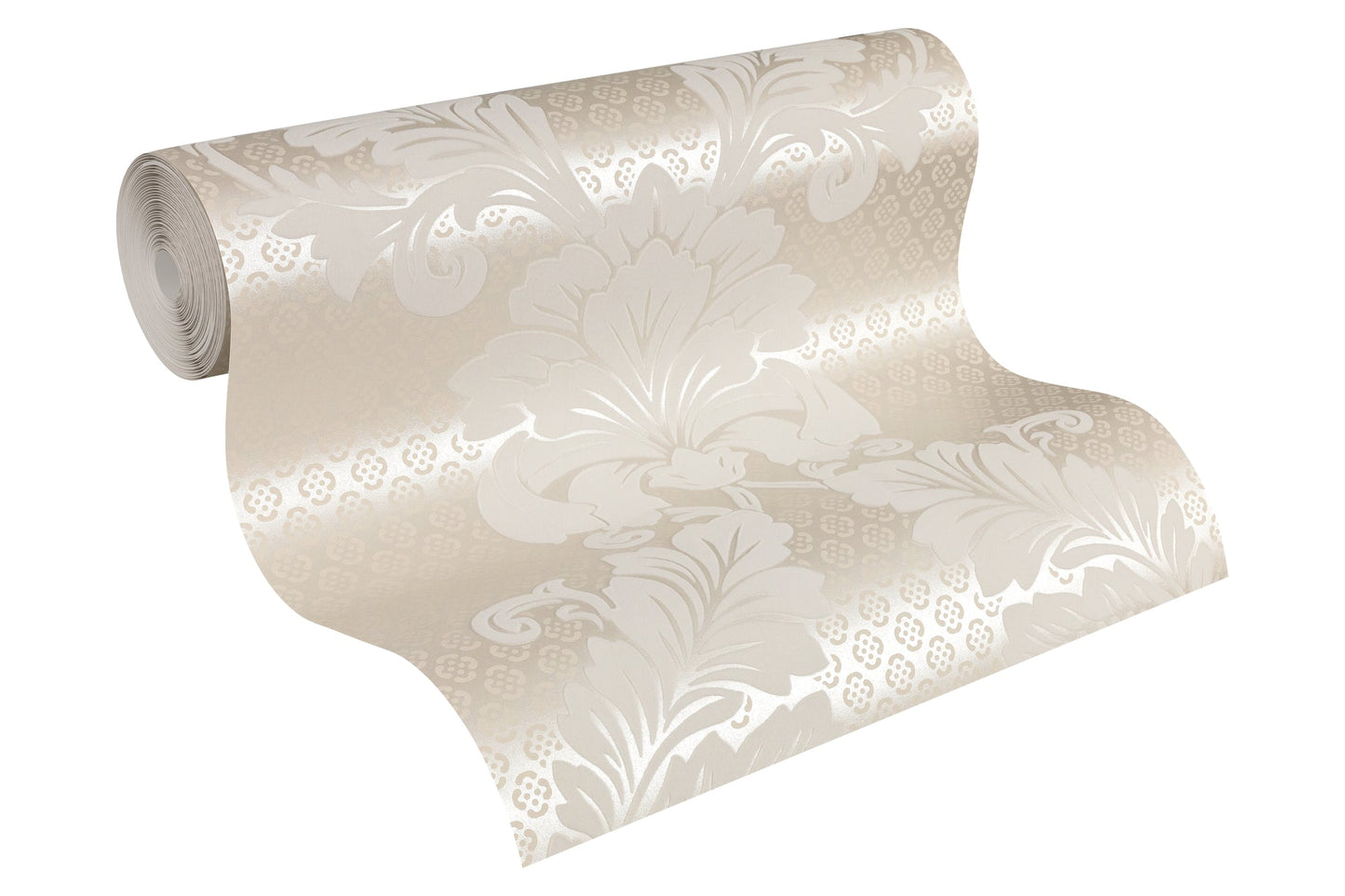 Architects Paper Luxury wallpaper Luxus Flocktapete Creme Bronze 10,05 m x 0,52 m