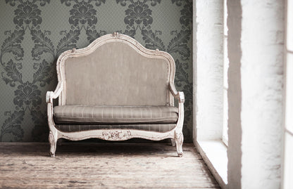 Architects Paper Luxury wallpaper Luxus Flocktapete Grau Bronze 10,05 m x 0,52 m