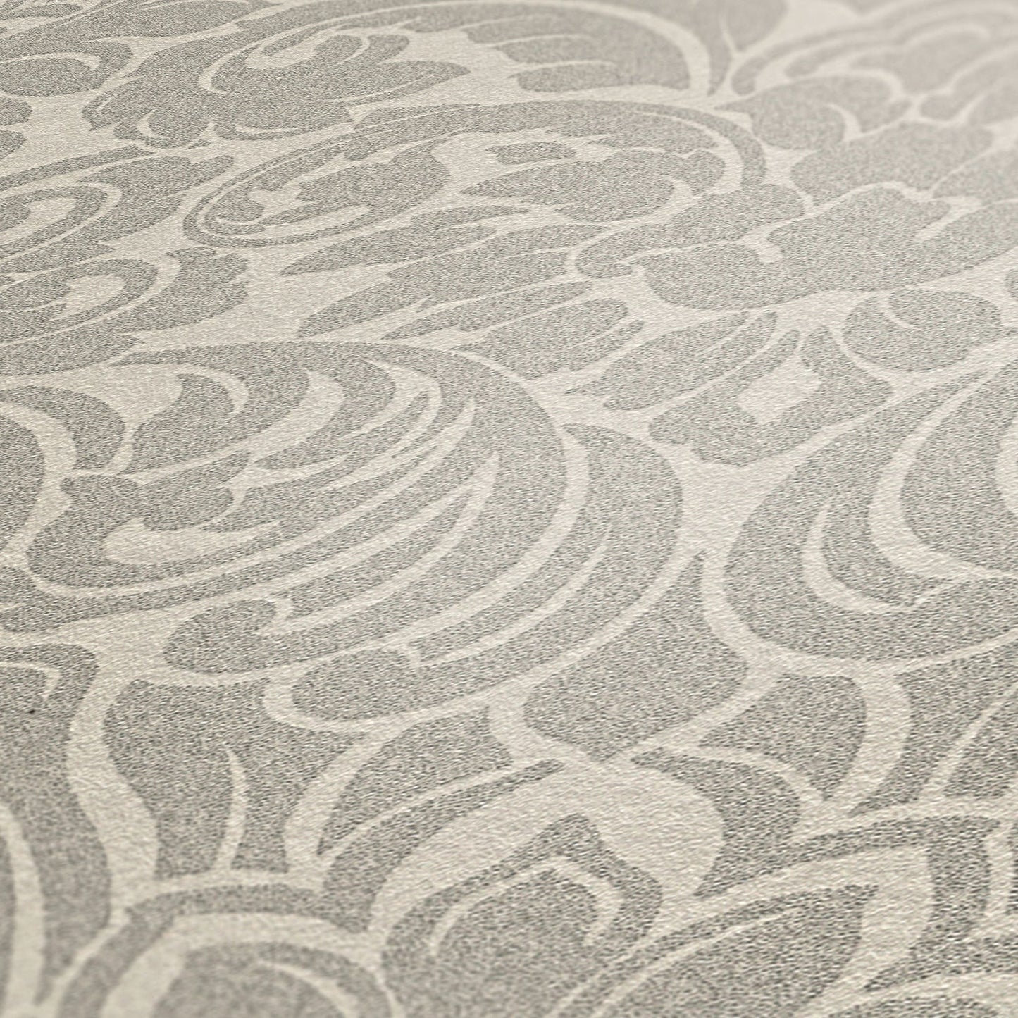Architects Paper Luxury wallpaper Luxus Glasperlentapete Silber Creme 10,05 m x 0,52 m