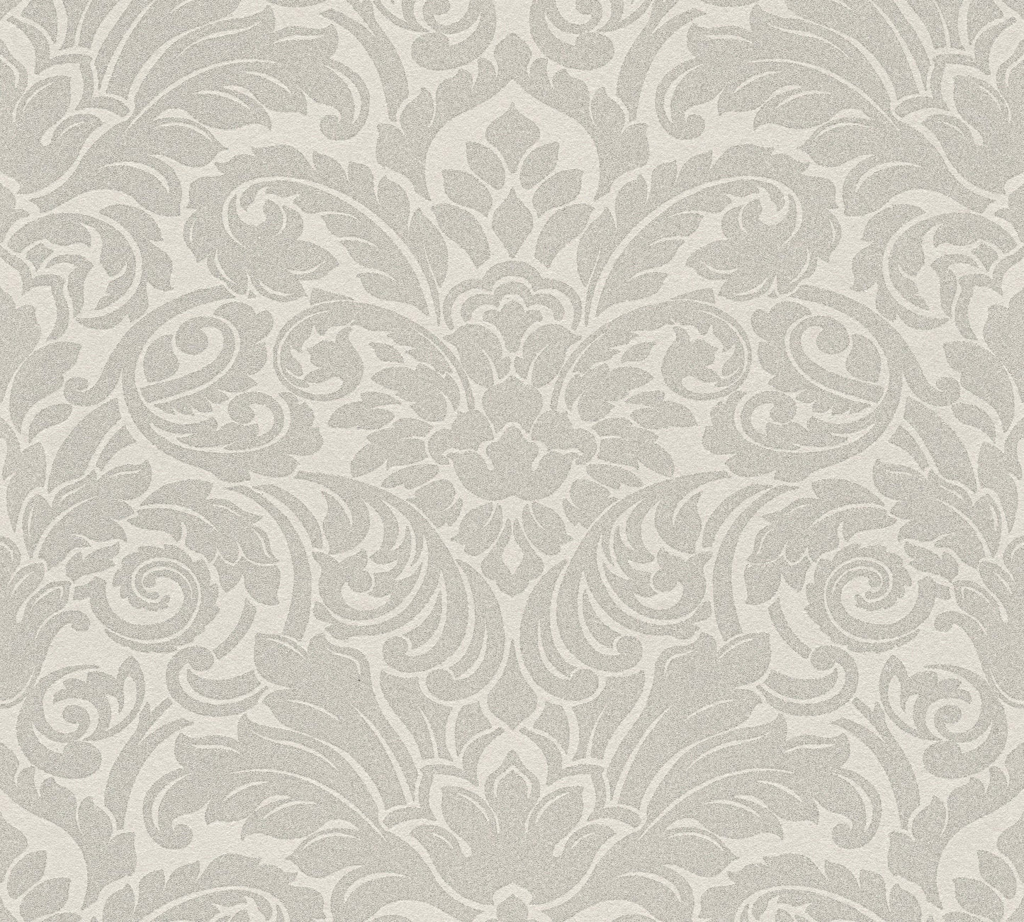 Architects Paper Luxury wallpaper Luxus Glasperlentapete Silber Creme 10,05 m x 0,52 m