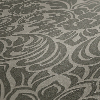 Architects Paper Luxury wallpaper Luxus Glasperlentapete Silber Grau 10,05 m x 0,52 m
