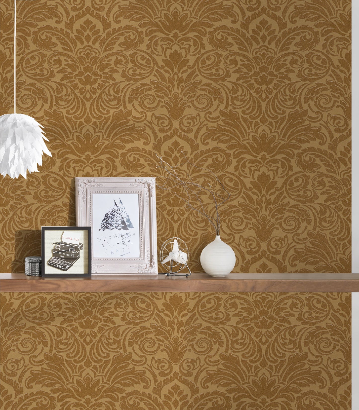 Architects Paper Luxury wallpaper Luxus Glasperlentapete Gold 10,05 m x 0,52 m