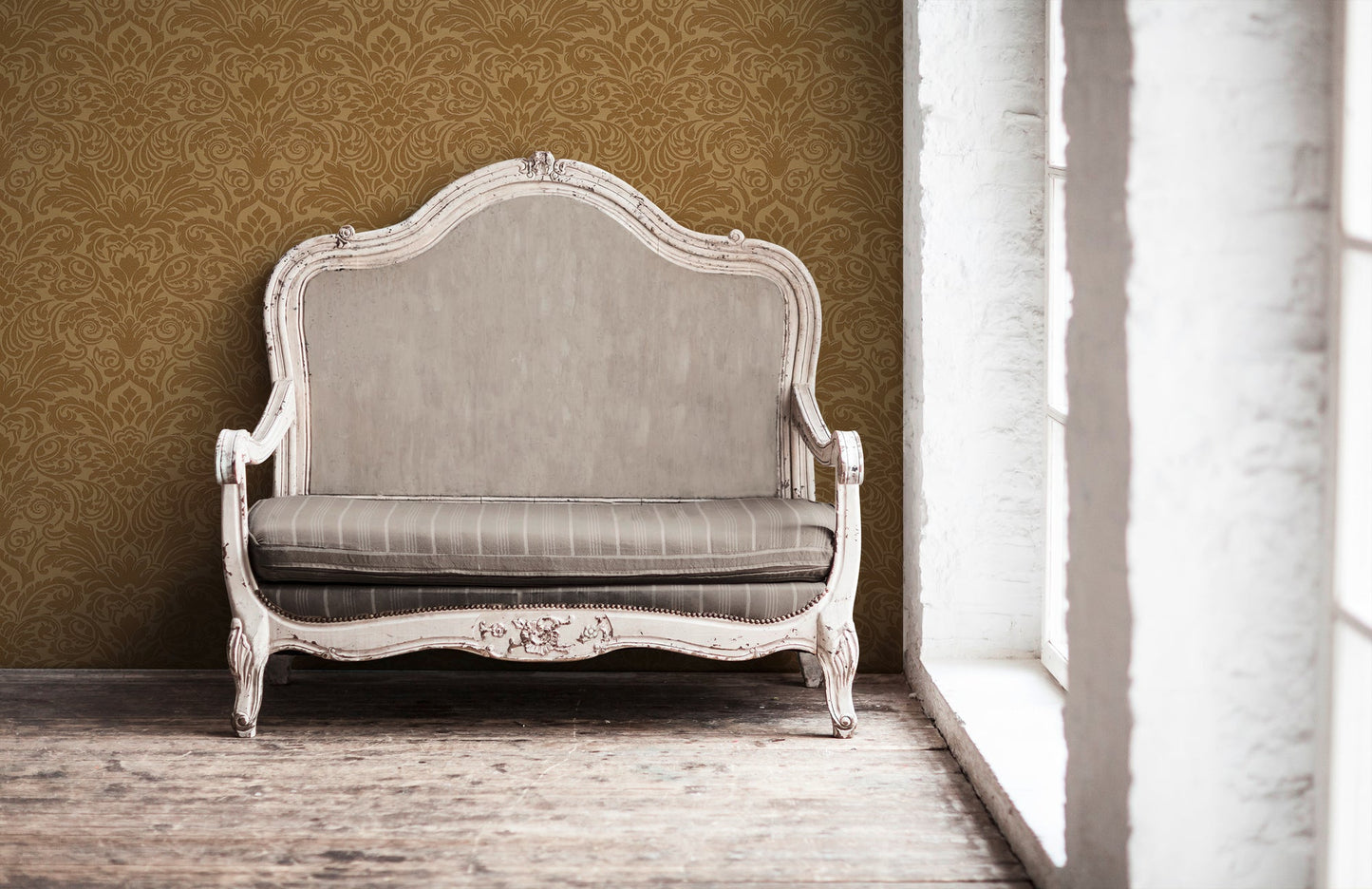 Architects Paper Luxury wallpaper Luxus Glasperlentapete Gold 10,05 m x 0,52 m